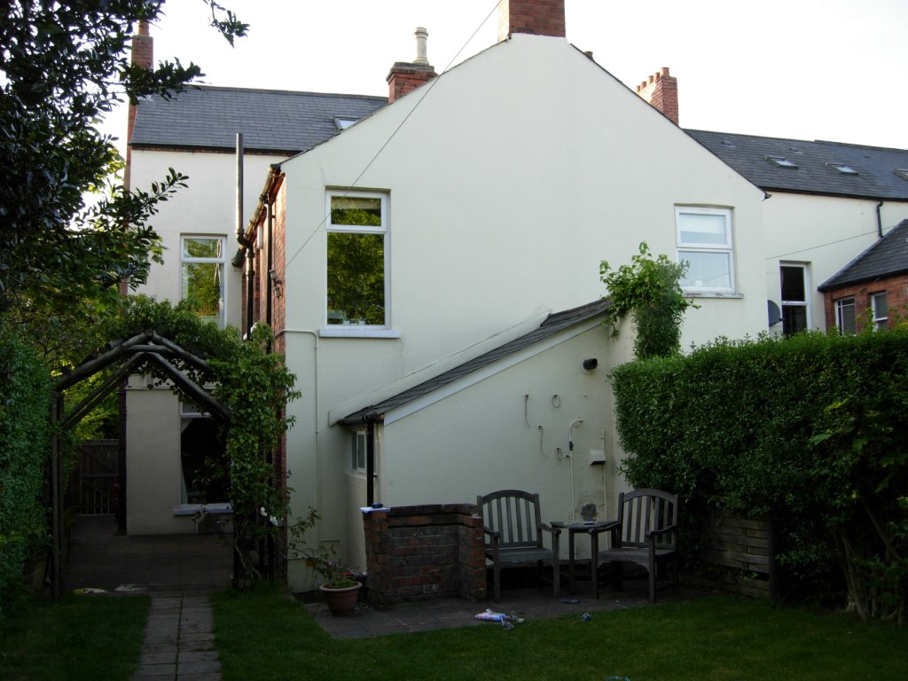 image of house at Belmont, Belfast prior to re-modelling.